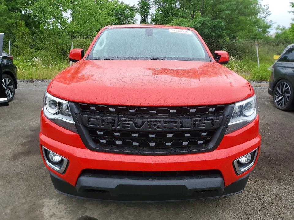 2019 Chevrolet Colorado VIN 1GCGTDEN8K1301386 COPART salvage auction — WATER/FLOOD, Nj - Flood Title / Previous Salvage, sold $10,700 on 2026-07-30 (photo 5)
