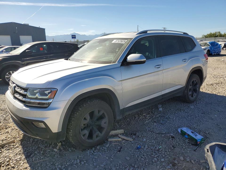 2019 Volkswagen Atlas VIN 1V2LR2CA7KC517752 COPART salvage auction — REAR END, Ut - Salvage Certificate, sold $3,600 on 2026-08-07 (photo 1)
