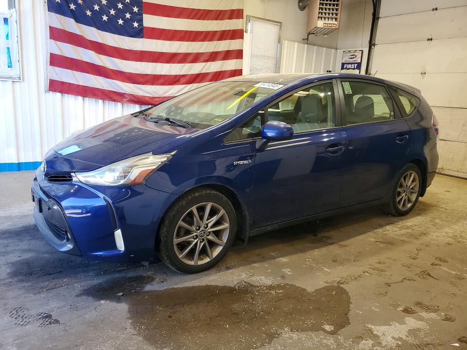 2017 Toyota Prius v VIN JTDZN3EU9HJ057826 COPART salvage auction — REAR END, Me - Cert Of Title-Salvage Collisio, sold $575 on 2026-07-23 (photo 1)