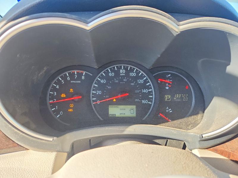 2014 Nissan Quest VIN JN8AE2KP3E9100693 COPART salvage auction — FRONT END, Tx - Salvage Vehicle Title, sold $325 on 2026-07-21 (photo 9)