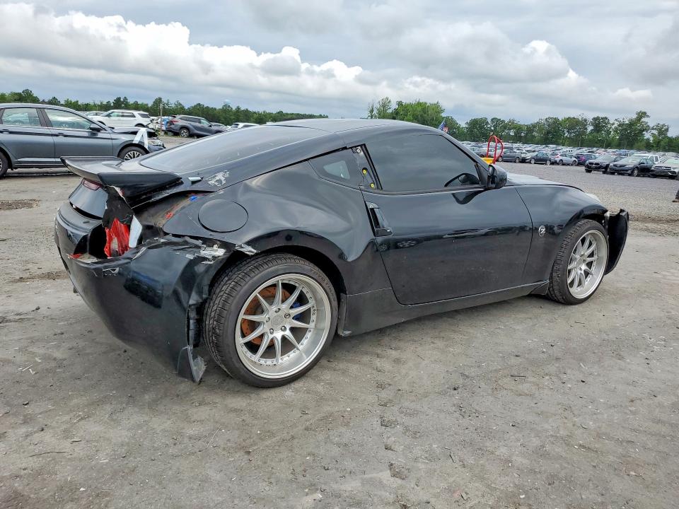 2009 Nissan 370z VIN JN1AZ44E59M401169 COPART salvage auction — FRONT END, VA - CERT OF TITLE - SALVAGE, sold $1,400 on 2026-07-15 (photo 3)
