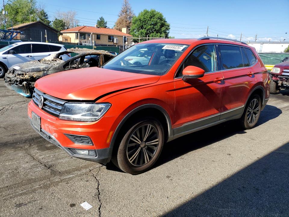 2019 Volkswagen Tiguan VIN 3VV2B7AX2KM020825 COPART salvage auction — REAR END, Co - Public - Salvage Title, sold $4,900 on 2026-07-19 (photo 1)