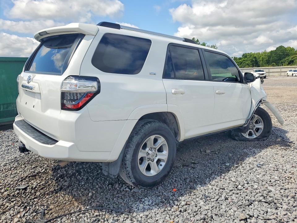 2021 Toyota 4runner VIN JTEEU5JR7M5243958 COPART salvage auction — FRONT END, AL - CERT OF TITLE-SALVAGE TITLE, sold $250 on 2026-07-28 (photo 3)