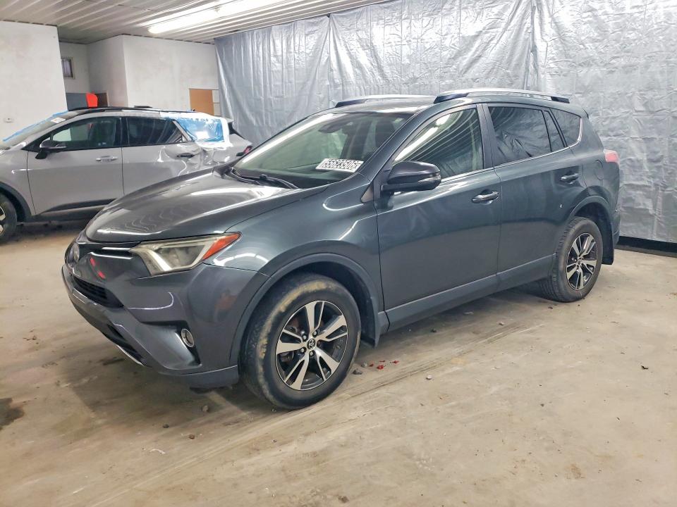 2017 Toyota Rav4 VIN JTMRFREV7HD201638 COPART salvage auction — REAR END, Wv - Certificate Of Title, sold $4,050 on 2026-07-09 (photo 1)