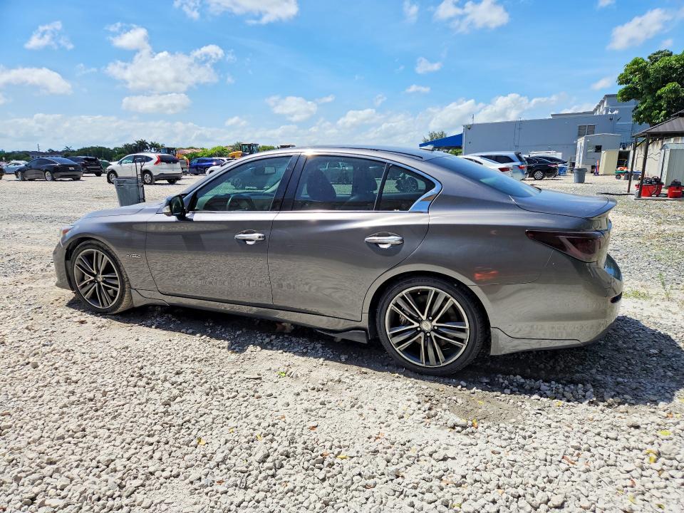 2014 Infiniti VIN JN1AV7AP3EM690484 COPART salvage auction — WATER/FLOOD, Fl - Cert Of Title-Slvg Rebld Flood, sold $700 on 2026-07-10 (photo 2)