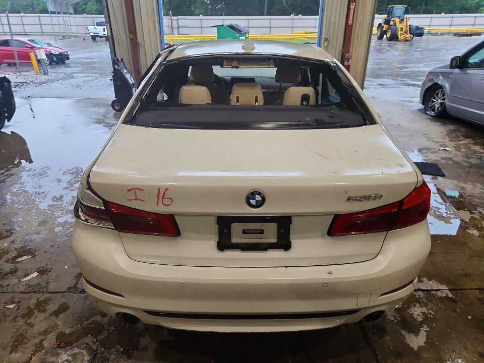 2020 BMW 5er VIN WBAJR3C0XLWW55062 COPART salvage auction — SIDE, Al - Cert Of Title-Salvage Title, sold $6,100 on 2026-08-03 (photo 6)