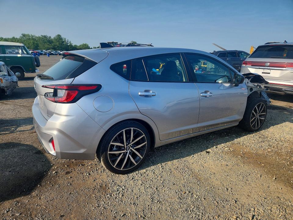 2024 Subaru Impreza VIN JF1GUABC9R8858653 COPART salvage auction — FRONT END, Pa - Cert Of Salvage-R=Reconstructe, sold $4,100 on 2026-07-14 (photo 3)