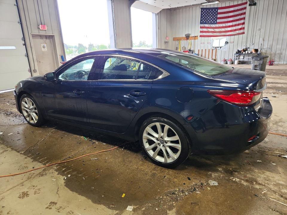 2016 Mazda 6 VIN JM1GJ1V51G1434390 COPART salvage auction — REAR END, Wi - Certificate Of Title, sold $3,500 on 2026-07-13 (photo 2)