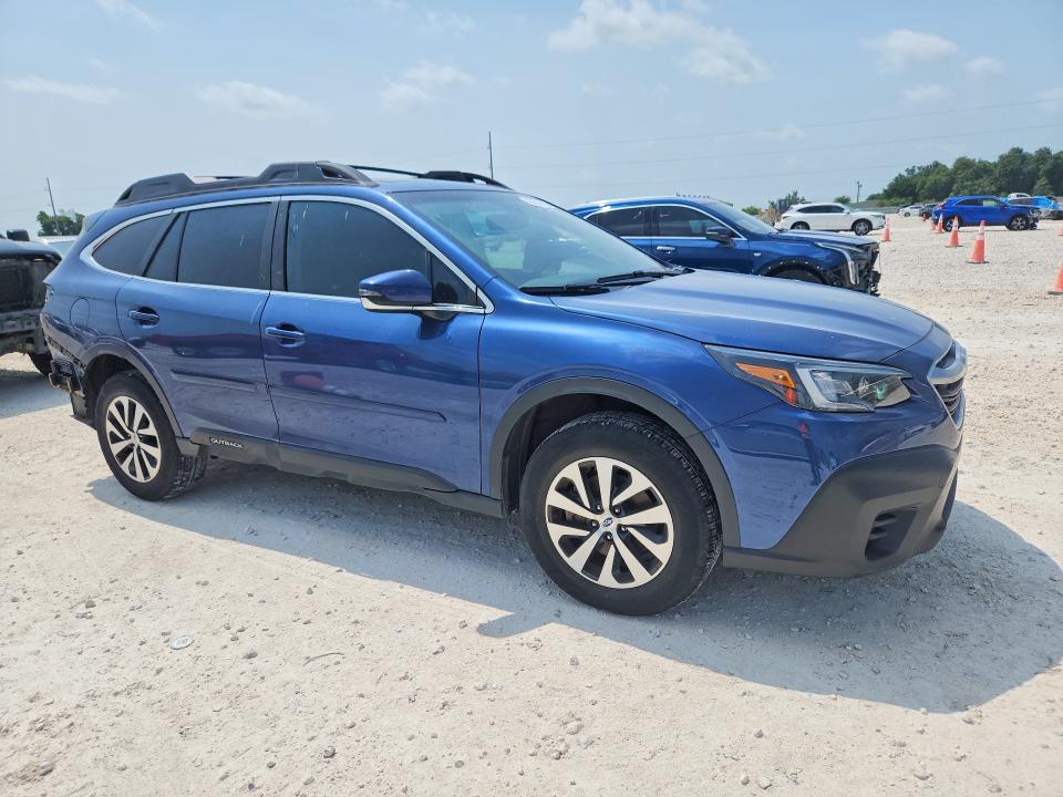 2022 Subaru VIN 4S4BTAFC6N3107594 COPART salvage auction — REAR END, Tx - Salvage Vehicle Title, sold $8,100 on 2026-07-02 (photo 4)