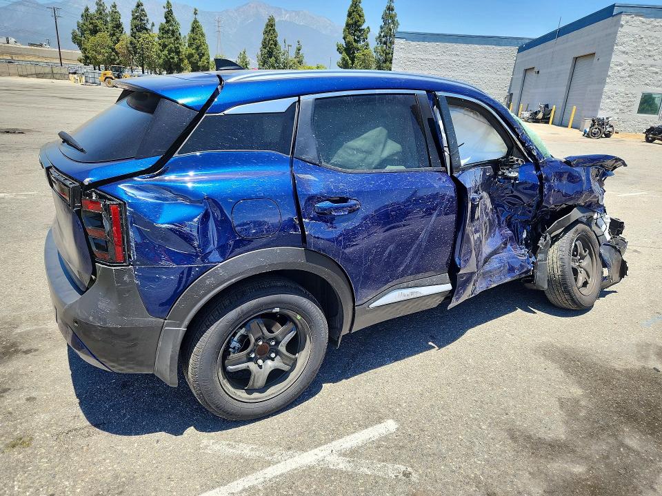 2026 Nissan Kicks VIN 3N8AP6CE5TL310537 COPART salvage auction — ALL OVER, Ca - Salvage Certificate, sold $2,150 on 2026-07-02 (photo 3)