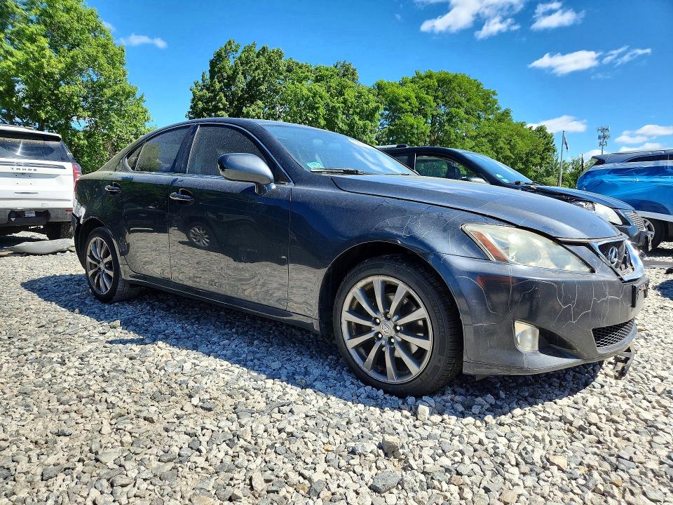 2007 Lexus Is 250 VIN JTHCK262675008790 COPART salvage auction — FRONT END, MA - CERT OF TITLE-RECONSTRCTD COLL, sold $400 on 2026-07-17 (photo 4)