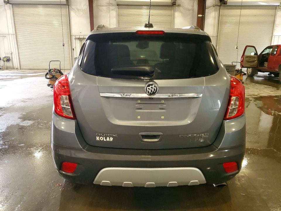 2015 Buick Encore VIN KL4CJFSB3FB098590 COPART salvage auction — HAIL, Mn - Cert Of Title-Prior Salvage, sold $70 on 2026-07-27 (photo 6)