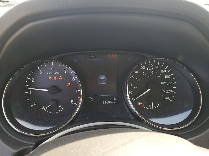 2020 Nissan Rogue sport VIN JN1BJ1CW7LW395083 COPART salvage auction — FRONT END, ON - PERMIT NO BRAND - UNFIT, sold $2,100 on 2026-07-16 (photo 9)