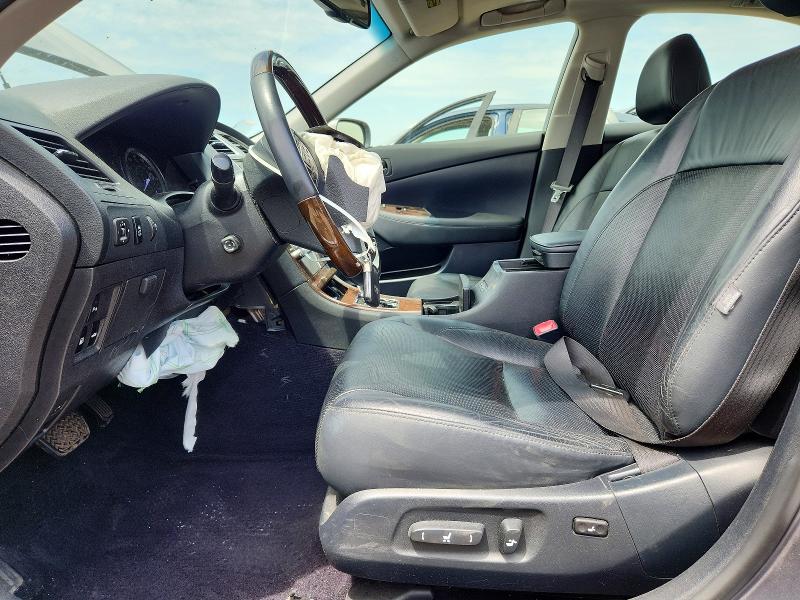 2012 Lexus ES VIN JTHBK1EGXC2512922 COPART salvage auction — FRONT END, Ma - Cert Of Title-Reconstrctd Coll, sold $1,450 on 2026-07-08 (photo 7)