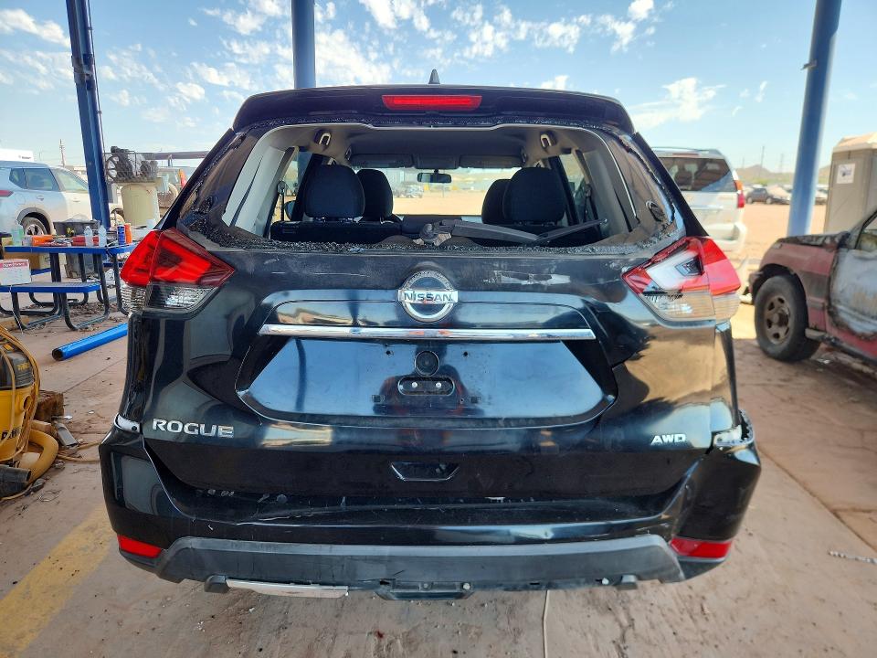 2017 Nissan VIN KNMAT2MV0HP558818 COPART salvage auction — REAR END, Az - Certificate Of Title, sold $1,950 on 2026-07-28 (photo 6)