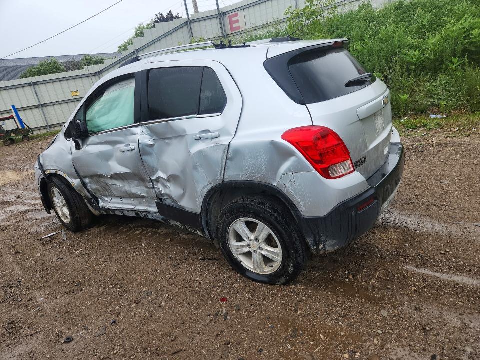 2016 Chevrolet Trax VIN KL7CJPSB7GB759998 COPART salvage auction — ALL OVER, Mi - Certificate Of Title, sold $650 on 2026-07-08 (photo 2)