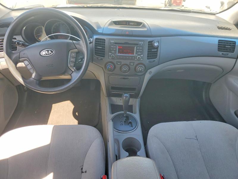 2009 Kia Optima VIN KNAGE228895292766 COPART salvage auction — REAR END, Or - Salvage Title Certificate, sold $1,800 on 2026-07-20 (photo 8)