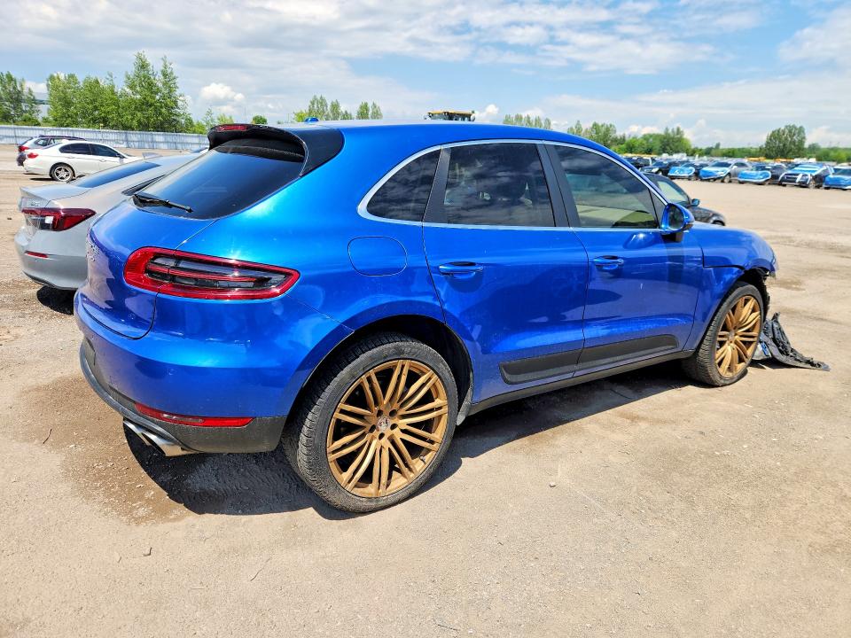 2015 Porsche Macan VIN WP1AB2A51FLB44215 COPART salvage auction — FRONT END, On - Permit Salvage, sold $4,950 on 2026-07-07 (photo 3)