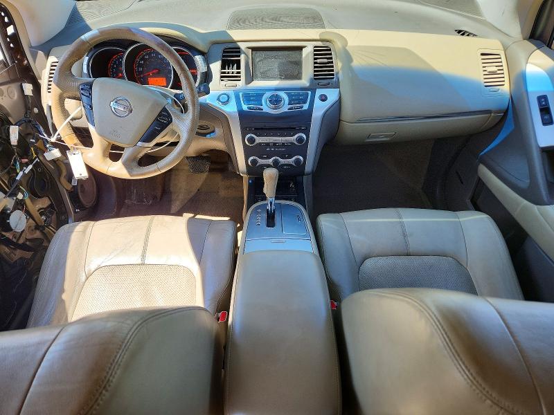 2010 Nissan Murano VIN JN8AZ1MU8AW005334 COPART salvage auction — FRONT END, Il - Salvage Certificate, sold $275 on 2026-07-06 (photo 8)
