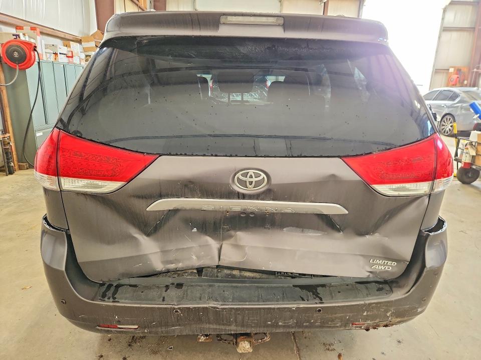 2011 Toyota Sienna VIN 5TDDK3DC4BS006952 COPART salvage auction — FRONT END, AB - BOS - SALVAGE, sold $6,400 on 2026-07-09 (photo 6)