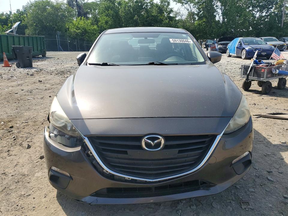 2016 Mazda 3 VIN JM1BM1T77G1334848 COPART salvage auction — FRONT END, Md - Cert Of Salvage < 75% Damage, sold $1,100 on 2026-07-30 (photo 5)