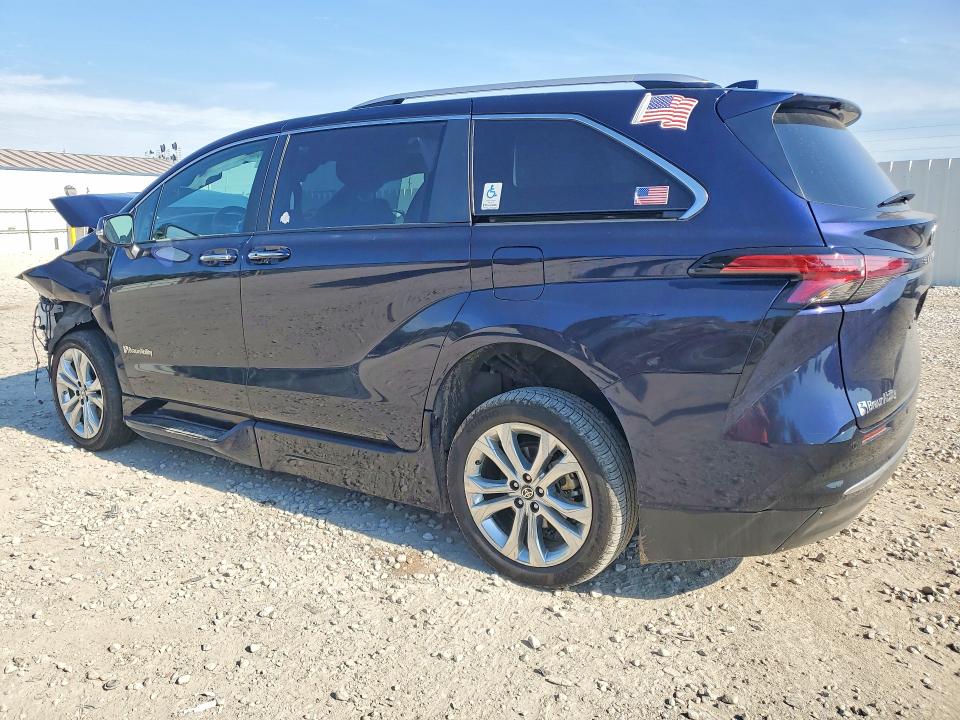 2023 Toyota Sienna VIN 5TDERKEC0PS175415 COPART salvage auction — FRONT END, Oh - Cert Of Title-Salvage, sold $3,200 on 2026-07-21 (photo 2)