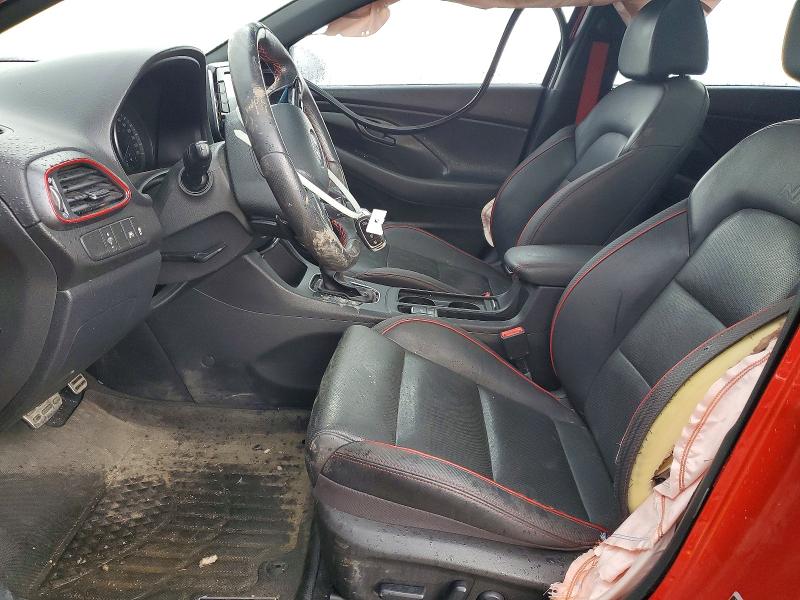 2019 Hyundai Elantra VIN KMHH55LC3KU100737 COPART salvage auction — FRONT END, Ab - Bos - Salvage, sold $3,650 on 2026-07-07 (photo 7)