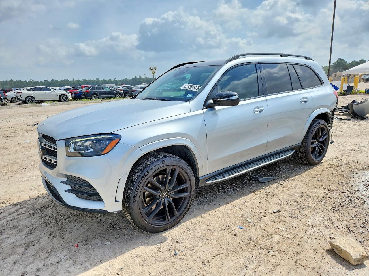 2022 Mercedes-Benz GLS-Class VIN 4JGFF5KE0NA725674 — COPART salvage auction photo