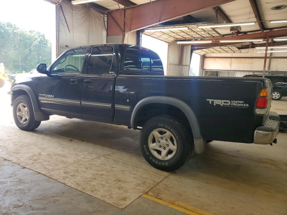 2002 Toyota Tundra VIN 5TBRT34122S322800 COPART salvage auction — SIDE, Nc - Salvage Certificate Of Title, sold $600 on 2026-07-29 (photo 2)