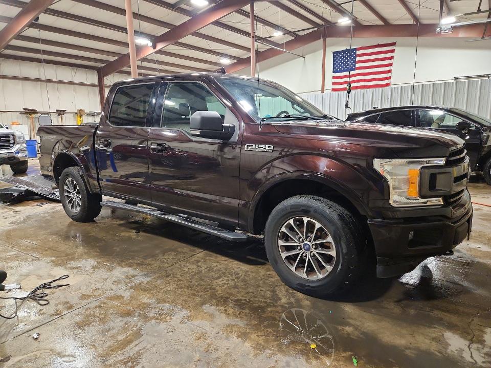 2018 Ford F-150 lightning VIN 1FTEW1EP0JFD59573 COPART salvage auction — REAR END, Pa - Certificate Of Salvage, sold $10,150 on 2026-07-28 (photo 4)
