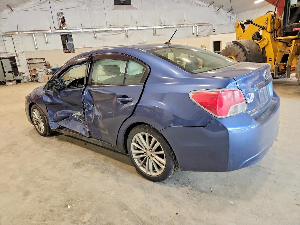 2013 Subaru Impreza VIN JF1GJAD61DH008136 COPART salvage auction — SIDE, Vt - Cert Of Title-Salvage Vehicle, sold $1,400 on 2026-07-20 (photo 2)