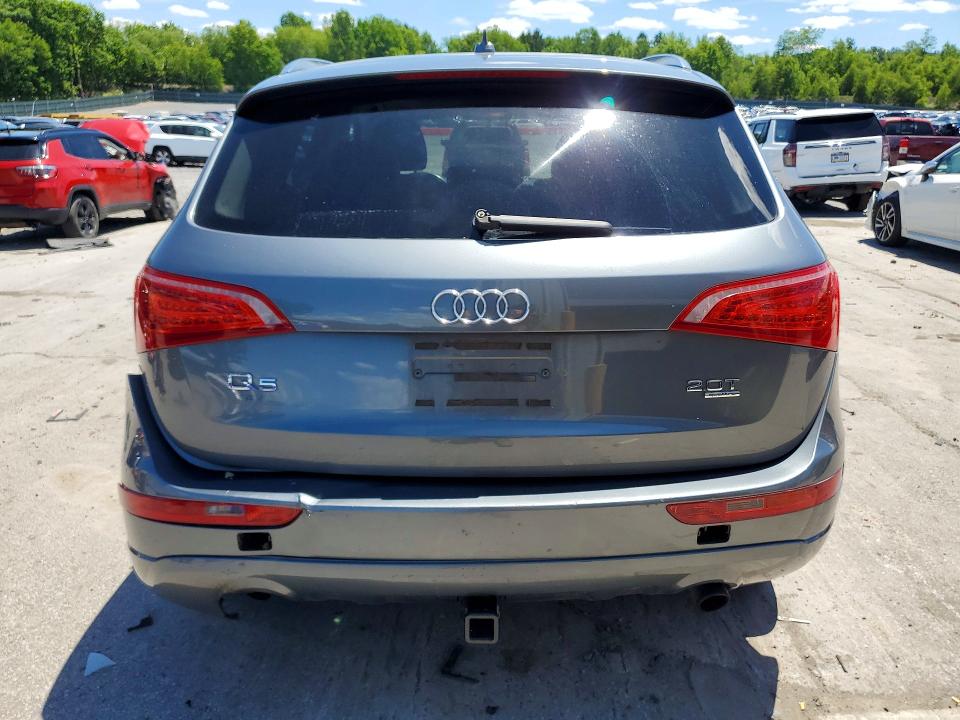 2012 Audi Q5 VIN WA1LFAFP0CA066482 COPART salvage auction — SIDE, Pa - Certificate Of Salvage, sold $1,000 on 2026-07-08 (photo 6)