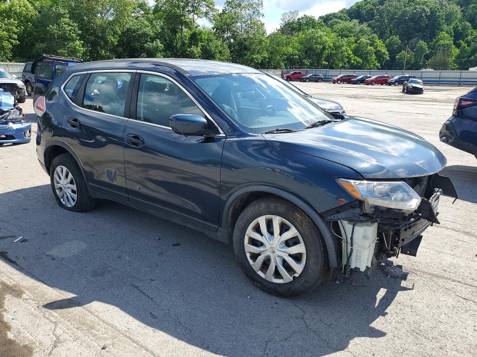 2016 Nissan Rogue sport VIN JN8AT2MVXGW150657 COPART salvage auction — FRONT END, Pa - Cert Of Title, sold $550 on 2026-07-23 (photo 4)