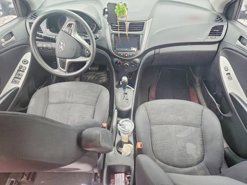 2016 Hyundai Accent VIN KMHCT5AE0GU247089 COPART salvage auction — WATER/FLOOD, Wi - Junked Vehicle Bill Of Sale, sold $225 on 2026-07-13 (photo 8)