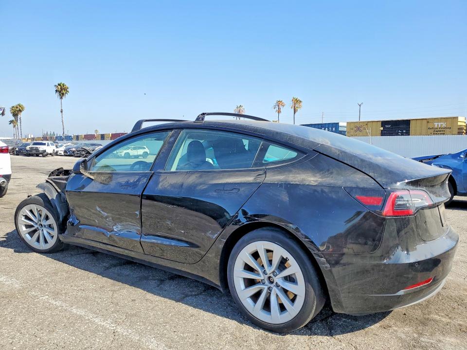 2021 Tesla VIN 5YJ3E1EA1MF072824 COPART salvage auction — FRONT END, CA - SALVAGE CERTIFICATE, sold $5,200 on 2026-07-19 (photo 2)