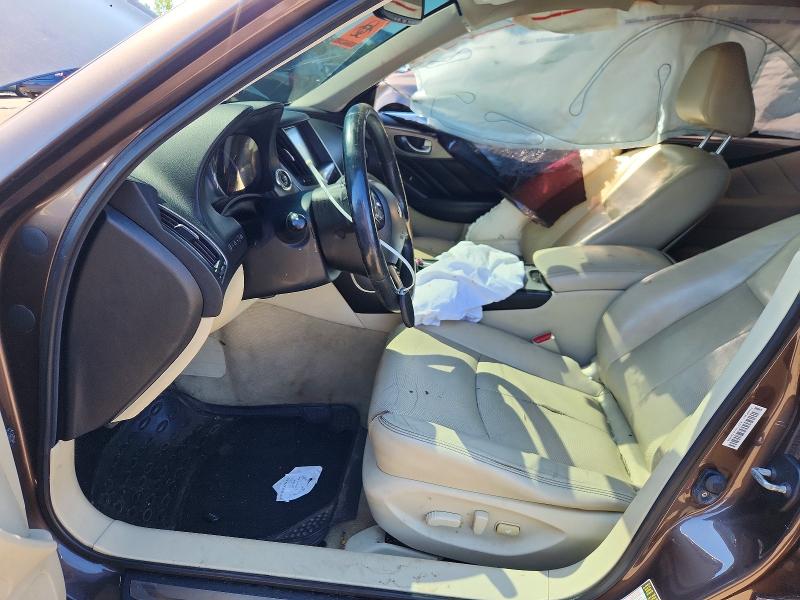 2015 Infiniti Q50 VIN JN1BV7AR4FM394123 COPART salvage auction — SIDE, Ct - Cert Of Title-Salvage, sold $625 on 2026-07-31 (photo 7)