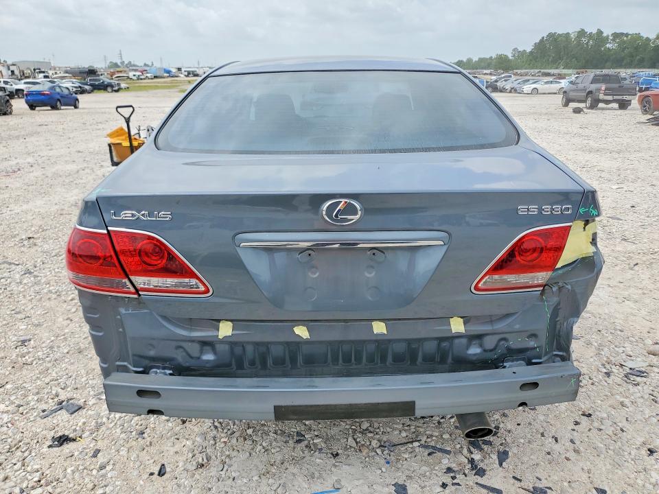 2005 Lexus ES VIN JTHBA30G855100246 COPART salvage auction — REAR END, Tx - Certificate Of Title, sold $3,250 on 2026-07-31 (photo 6)