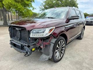 2021 Lincoln Navigator VIN 5LMJJ2LT3MEL05755 COPART salvage auction — FRONT END, Fl - Cert Of Title Slvg Rebuildable (P), sold $19,800 on 2026-07-22 (photo 1)