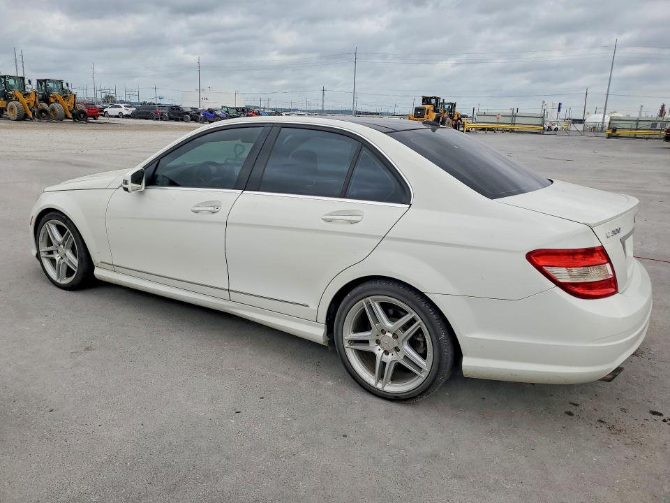 2010 Mercedes-benz C class VIN WDDGF5EB9AR126252 COPART salvage auction — SIDE, OK - CERT OF TITLE-SALVAGE, sold $1,150 on 2026-07-15 (photo 2)