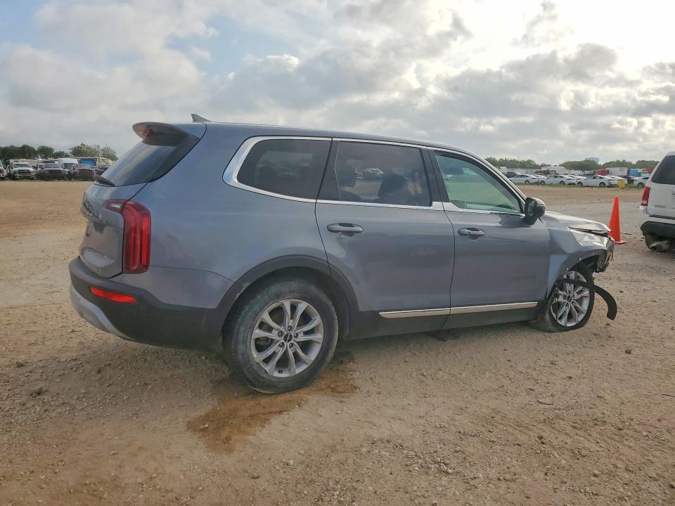 2022 Kia Telluride VIN 5XYP2DHC7NG229811 COPART salvage auction — FRONT END, Tx - Certificate Of Title, sold $4,750 on 2026-07-30 (photo 3)