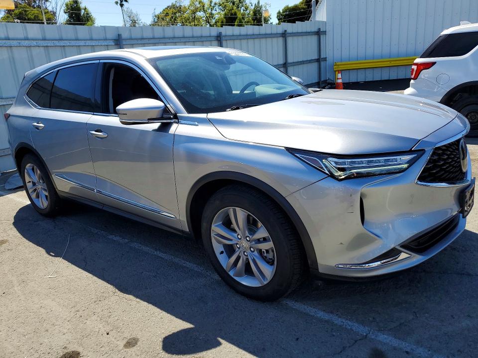 2023 Acura Mdx VIN 5J8YE1H39PL026955 COPART salvage auction — WATER/FLOOD, Ca - Non-Repairable Vehicle Cert, sold $14,600 on 2026-07-24 (photo 4)