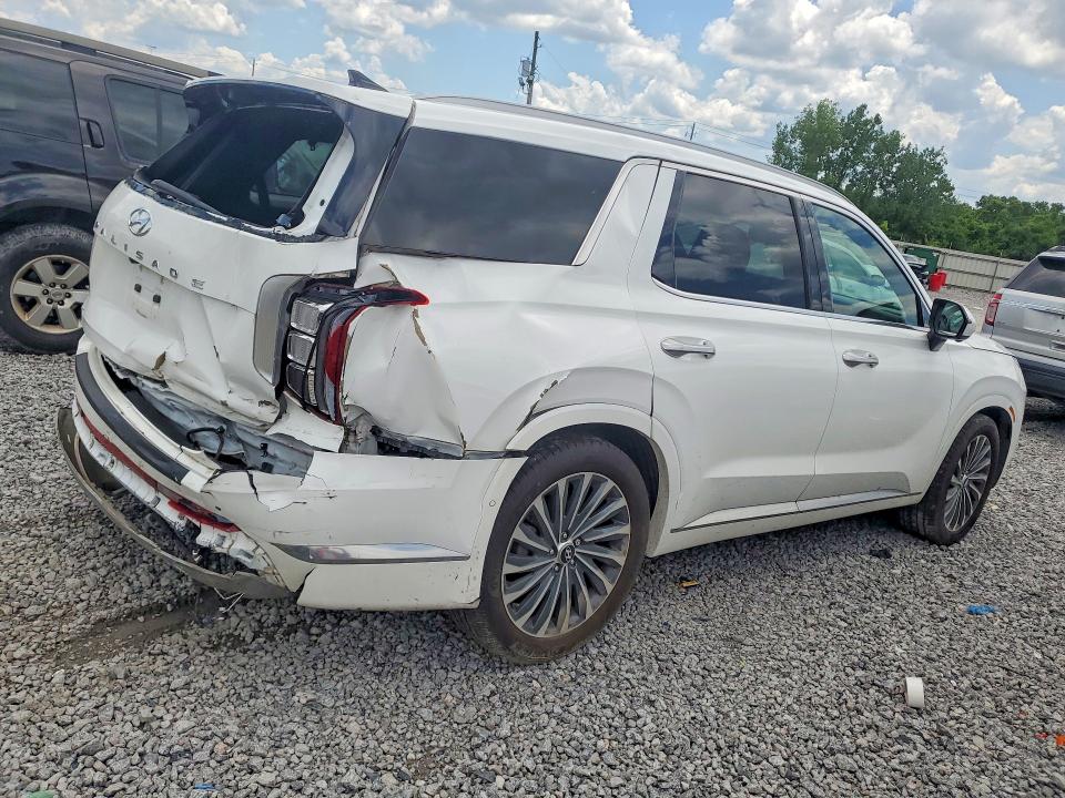 2024 Hyundai Palisade VIN KM8R74GE3RU725122 COPART salvage auction — REAR END, Al - Cert Of Title-Salvage Title, sold $11,200 on 2026-07-07 (photo 3)