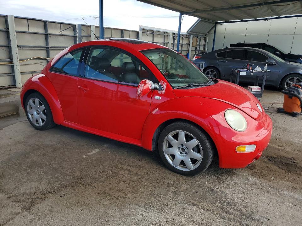 2003 Volkswagen Beetle VIN 3VWDD21C13M411447 COPART salvage auction — SIDE, Tx - Cert Of Title-Rebuilt Salvage, sold $600 on 2026-07-31 (photo 4)