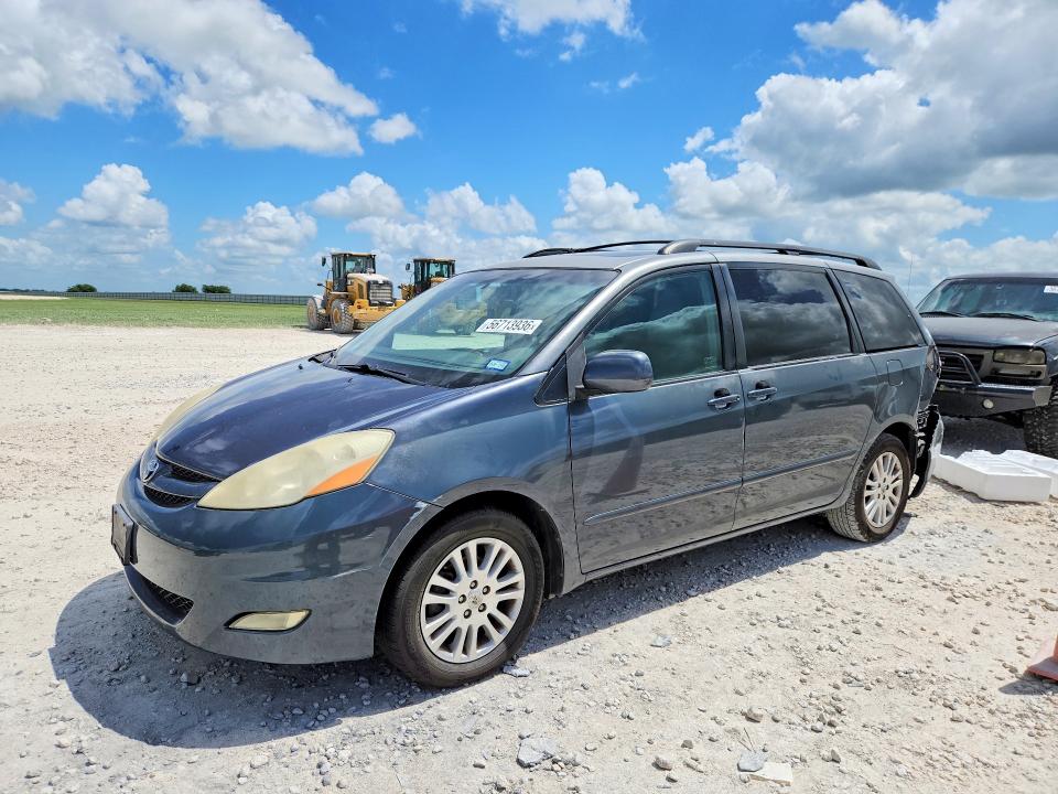 2010 Toyota Sienna VIN 5TDYK4CC5AS299994 COPART salvage auction — REAR END, Tx - Salvage Vehicle Title, sold $1,700 on 2026-07-09 (photo 1)