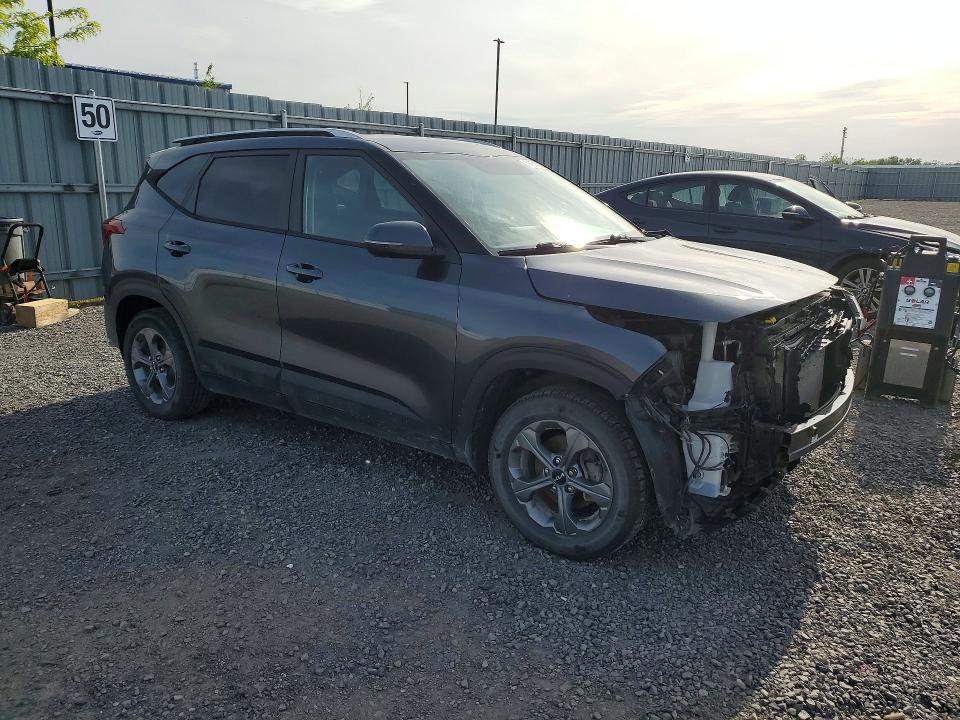 2022 Kia Seltos VIN KNDEP2AA6N7247090 COPART salvage auction — FRONT END, On - Permit Salvage, sold $3,600 on 2026-07-07 (photo 4)