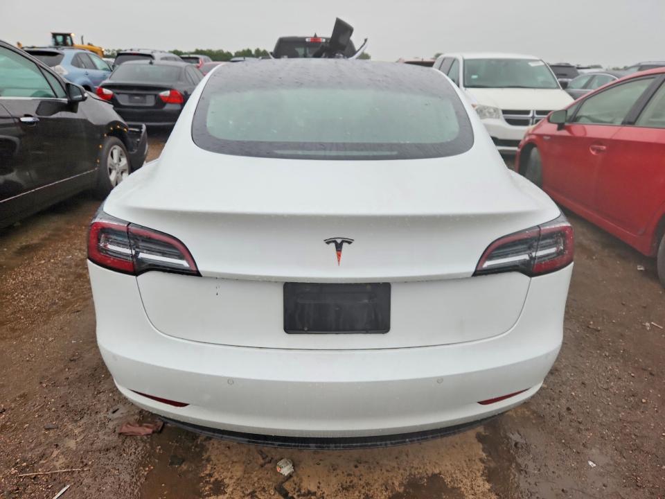 2019 Tesla Model 3 VIN 5YJ3E1EA0KF484827 COPART salvage auction — SIDE, IL - SALVAGE CERTIFICATE, sold $6,200 on 2026-07-28 (photo 6)
