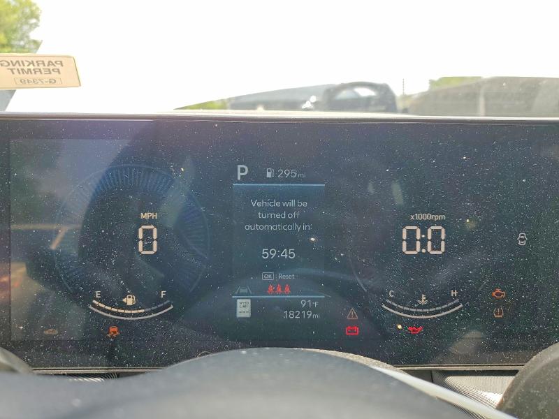 2025 Hyundai Sonata VIN KMHL64JA0SA480382 COPART salvage auction — FRONT END, Salvage Title, sold $7,600 on 2026-08-20 (photo 9)