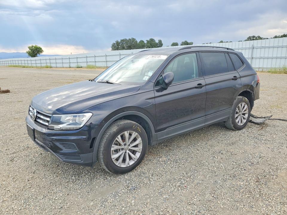 2020 Volkswagen Tiguan VIN 3VV1B7AX0LM058843 COPART salvage auction — FRONT END, Ca - Salvage Certificate, sold $4,300 on 2026-07-24 (photo 1)