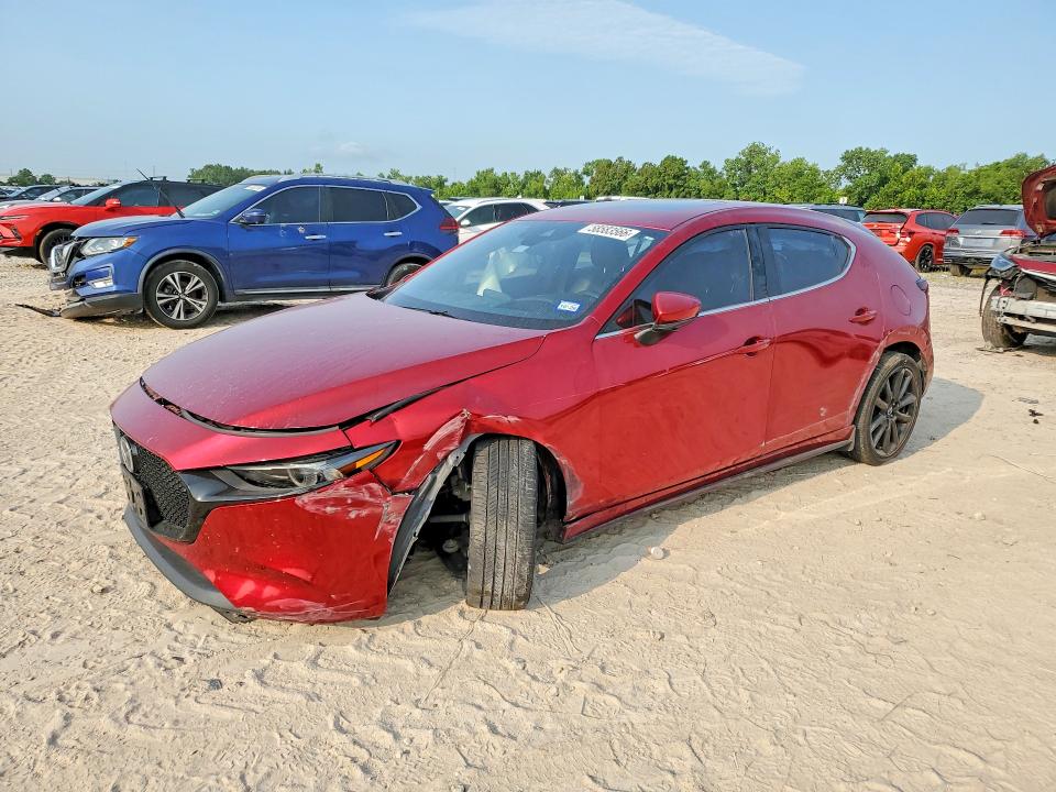 2020 Mazda VIN JM1BPANMXL1159421 COPART salvage auction — FRONT END, TX - SALVAGE VEHICLE TITLE (P), sold $1,800 on 2026-07-31 (photo 1)