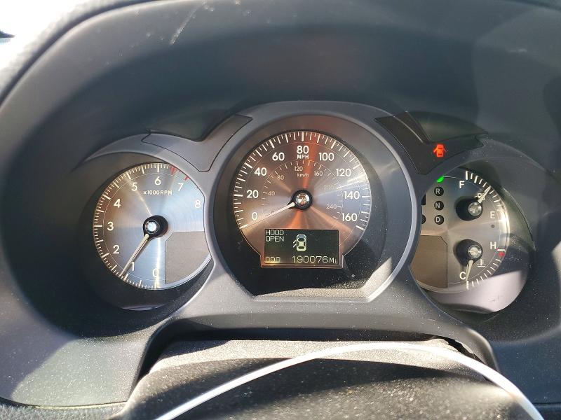 2006 Lexus Gs 300 VIN JTHBH96S865030582 COPART salvage auction — FRONT END, Ca - Salvage Certificate, sold $550 on 2026-07-07 (photo 9)